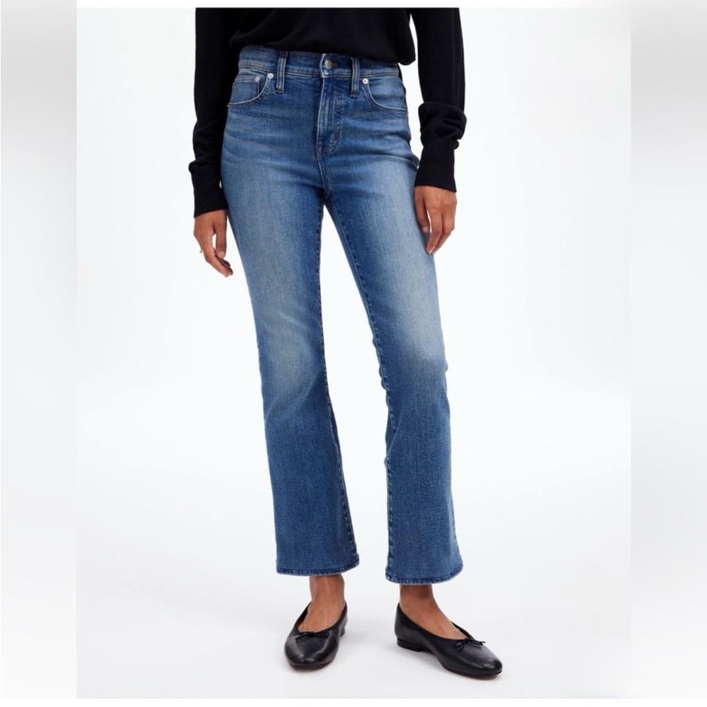 Madewell Cropped Flare Jeans